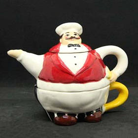 Набір 2 в 1 250/200 мл, Червоний (Olens) Су-шеф 7857-12