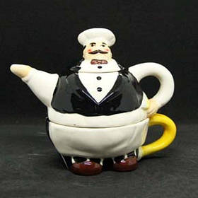 Набір 2 в 1 250/200 мл, Чорний (Olens) Су-шеф 7857-13