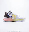 Eur36-46 Nike Kyrie 5 Low White Game Royal Кайрі жіночі чоловічі баскетбольні кросівки, фото 6