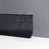 Алюмінієвий накладний плінтус 40х17х2500 мм, декор по RAL, фото 3