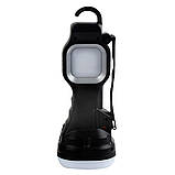 Ліхтар Quantum кемпінговий перезарядний Stalker 3W LED + COB solar з USB, фото 3