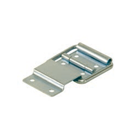 Петля PO-4470-42c з упором. 78мм * 37мм. Сталь. Покриття - хром.