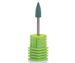 Фреза силіконова зелена "Конус гострий" 404G