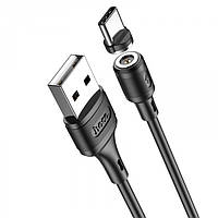 Магнитный кабель USB HOCO для зарядки черный