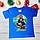 Друк на дитячій кольоровій футболці, фото 10