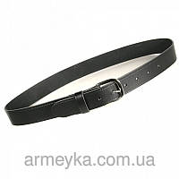 Ремінь Брючний, 1 1/4 inch (3,2 см), чорний, шкіра, оригінал Британія талія до 90 см., сорт-2 талія до 80 см., сорт-1