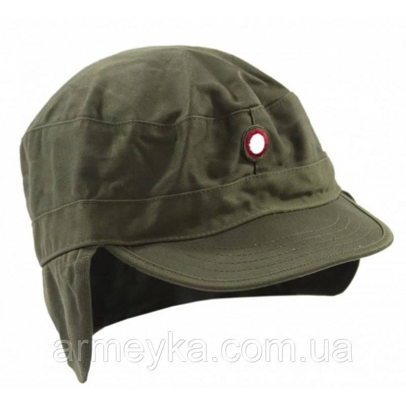 Кепка, зимова, олива, 67% polyester, 33% bauwolle, Оригінал Австрія 57, сорт-2