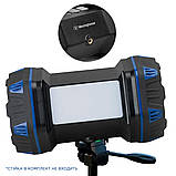 Ліхтар пошуково-кемпінговий 8W LED COB WF217 -6000mAh з USB з функцією Power Bank + Мicro USB кабель, фото 2