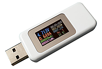 USB тестер анализатор 10в1 с цветным ЖК экраном