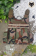 Розвантажувач плитоноска Plate Carrier у кольорі Вудланд
