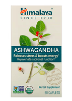 Himalaya, ashwagandha, ашваганда, 60 капсул