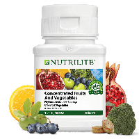 Пищевая добавка Amway Nutrilite Concentrated Fruits and Vegetables концентрированные фрукты и овощи 60