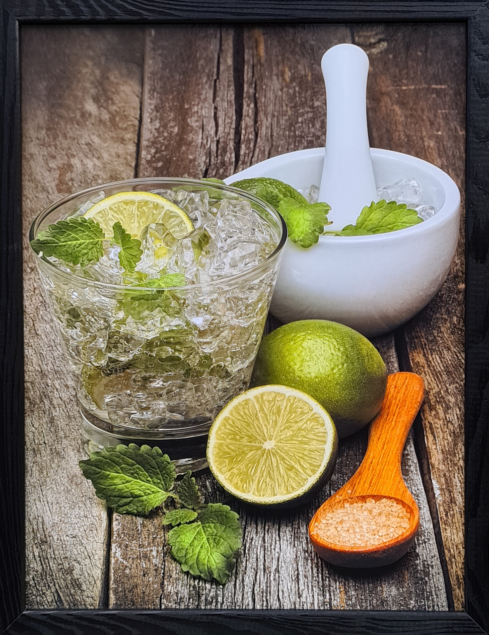 Фотокартина в дерев'яній рамі Lime 1 30х40 см POS-3040-164