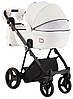 Коляска 2 в 1 Adamex Mimi шкіра 100% Q109 білий, фото 5