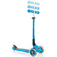 Самокат Globber Primo Foldable Lights Led блакитний (432-101-2), фото 3