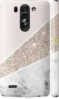 Чехол на LG G3s D724 Пастельный мрамор "4342c-93-2448"