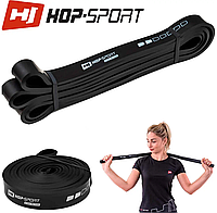 Резинка для фитнеса и тренировок 12-30 кг HS-L022RR black, резинка спортивная эспандер