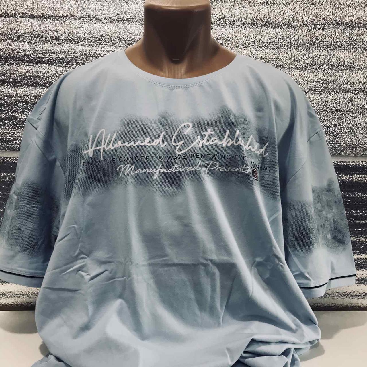 Футболка великого чоловічого розміру RED DOWN 6XL-9XL арт.962