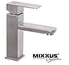 Змішувач для умивальника з нержавіючої сталі Mixxus KUB 001, фото 2