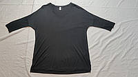 Женская футболка свободного кроя piazza italia, размер s, черный