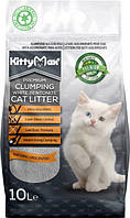Наповнювач KittyMax 10 л бентонітовий білий для туалетів для кішок