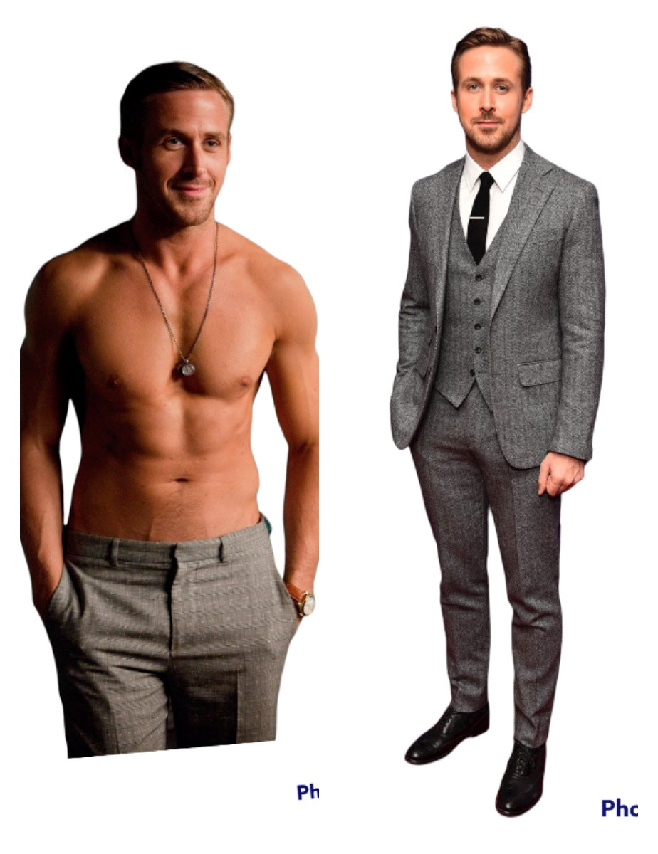 Дакiмакура 150 х 50 см Райан Гослінг Барбі Ryan Gosling Подушка зі зйомкою