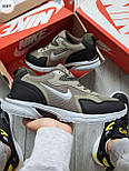 Чоловічі кросівки літні Nike Lifestyle у сітку легкі весна-літо сіро коричневі. Живе фото, фото 6