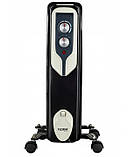 Масляний обігрівач  Floria ZLN3659 2000 W 9 ребер, фото 3