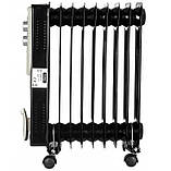 Масляний обігрівач  Floria ZLN3659 2000 W 9 ребер, фото 6