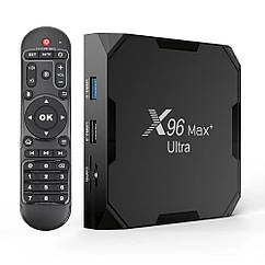 X96 Max+ Ultra 4/32 | S905X4 | Smart TV Box | Android 11 | Смарт ТВ-Приставка