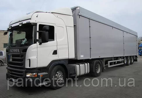 Тент для зерновоза полог з пвх Sedo 650г/м2, фото 1