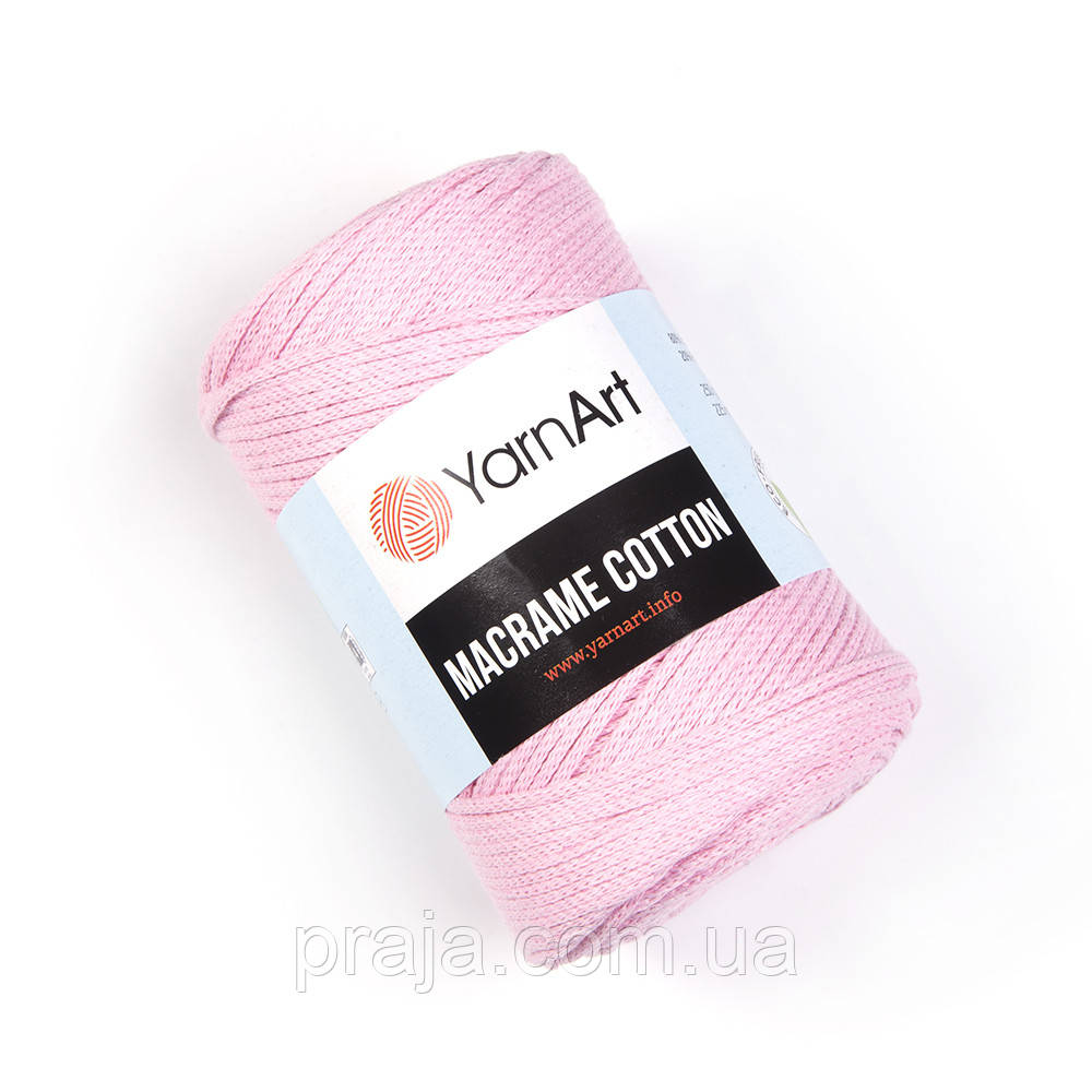 YarnArt Macrame Cotton - 762 рожевий