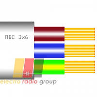 Провід з'єднувальний ПВС 3х6