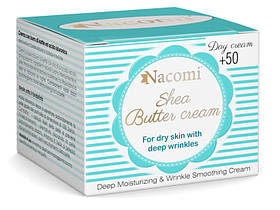 Денний крем для обличчя Nacomi Shea Butter Cream 50+ 50 мл