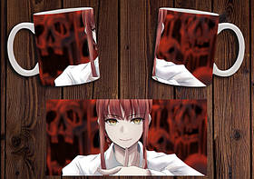 Чашка "Chainsaw Man" / Кружка Людина бензопила №13