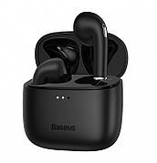 Навушники вкладиші безпровідні з мікрофоном Baseus Bowie E8 Bluetooth в кейсі Чорний (NGE8-01)