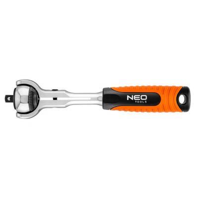 Трещотка Neo Tools трещеточний 1/2 ", 360 °, 72 зубця (08-546) - фото 1 - id-p1642497157