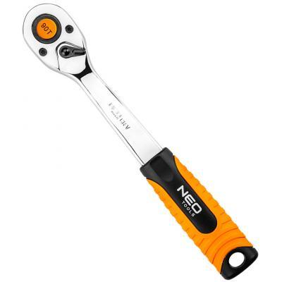 Трещотка Neo Tools трещеточный 1/2 ", 90 зубцов (08-536) - фото 1 - id-p1642497175