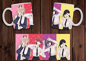 Чашка "Chainsaw Man" / Кружка Людина бензопила №18