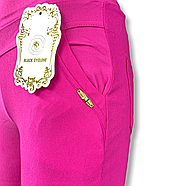 Бриджі жіночі бавовна Black Cyclone, розмір M, рожеві, WK-033, фото 3