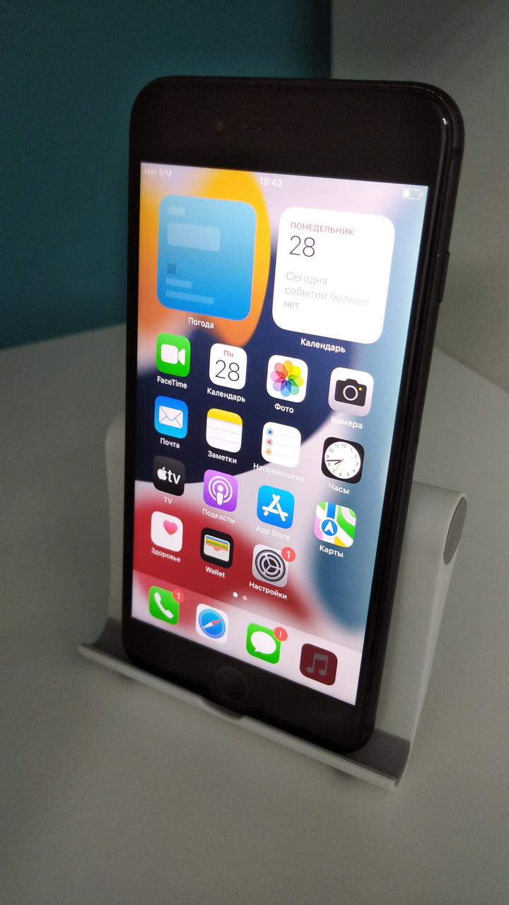 БУ Смартфон Apple iPhone 7plus 128GB чорний (Оригінал Apple)
