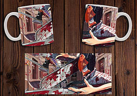 Чашка "Chainsaw Man" / Кружка Людина бензопила №19