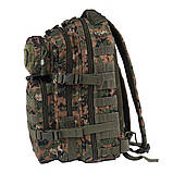 Великий рюкзак Mil-Tec Assault Pack 20 L Digital Woodland 14002071, фото 4