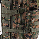Великий рюкзак Mil-Tec Assault Pack 20 L Digital Woodland 14002071, фото 5