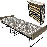 Раскладная кровать-тумба "Белла". Раскладушка на ламелях с матрасом