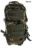 Великий рюкзак Mil-Tec Small Assault Pack 20 l Woodland 14002020, фото 7