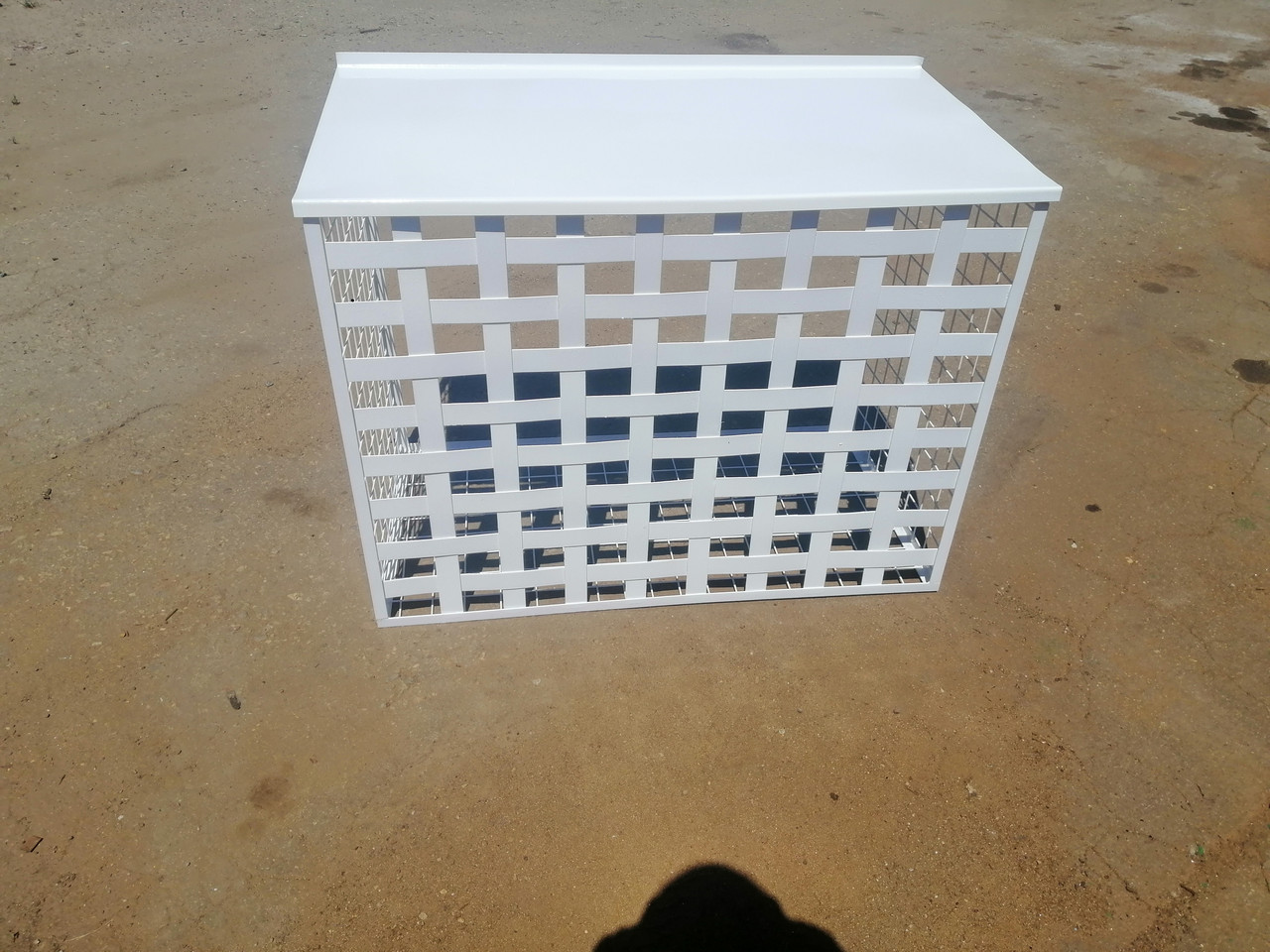 Антивандальна решітка для захисту кондиціонера декоративна, фото 1