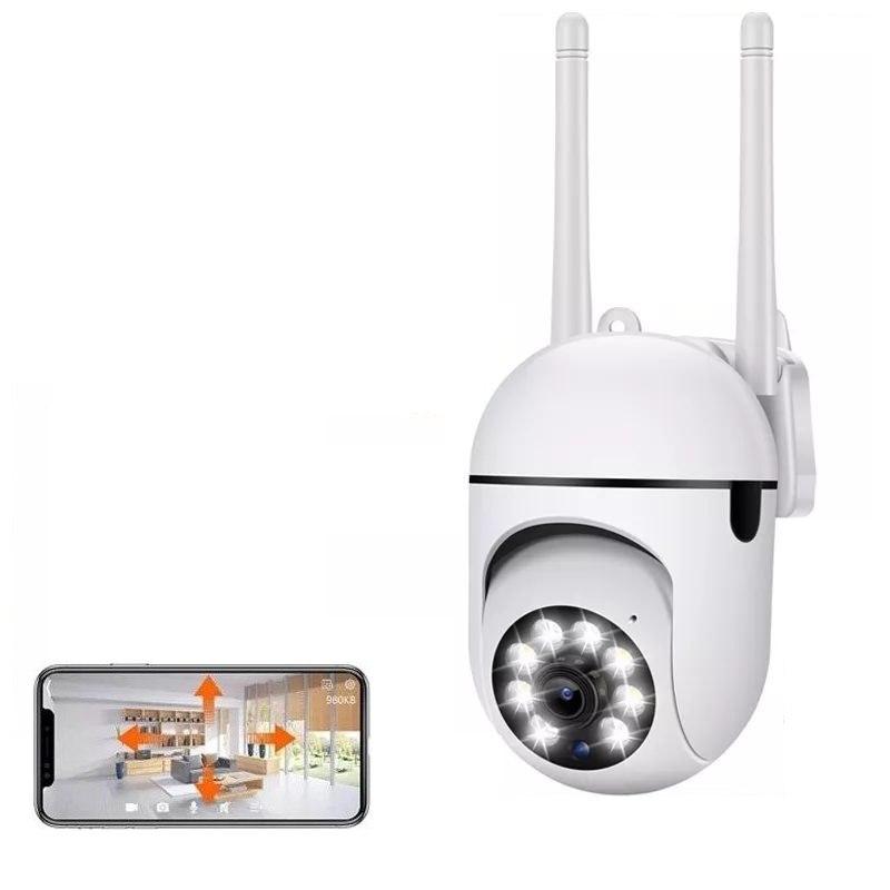 Вологостійка міні-камера 3MP 2.4G / 5G WiFi з Ai гуманоїд виявленням, авто відслідковуванням. Yi Iot, фото 1