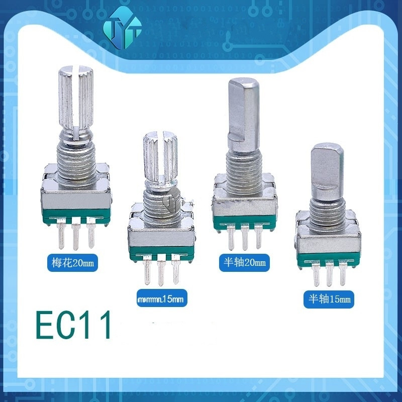 Енкодер  EC11 (з кнопкой) 5Pin