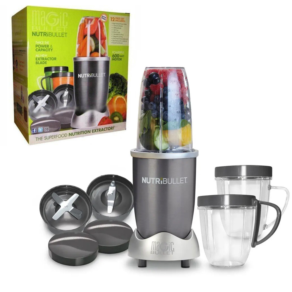 Блендер універсальний Nutribullet Magic Bullet 600W харчовий екстрактор кухонні комбайни та подрібнювачі